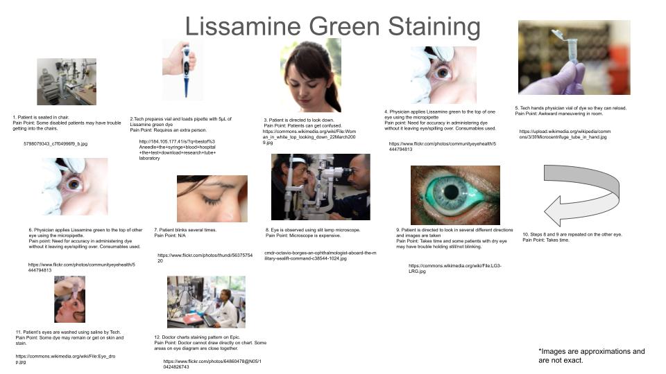 Lissamine Green Staining Storyboard